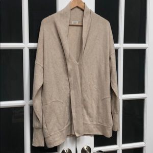 J. Crew Oversized Cashmere Cardigan